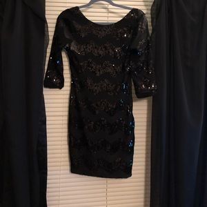 Sequin low back LBD